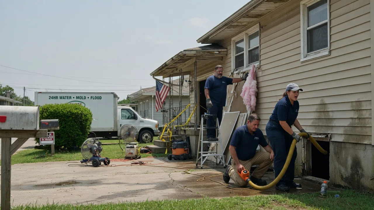 Water Damage Repair in Quaker City, OH near me